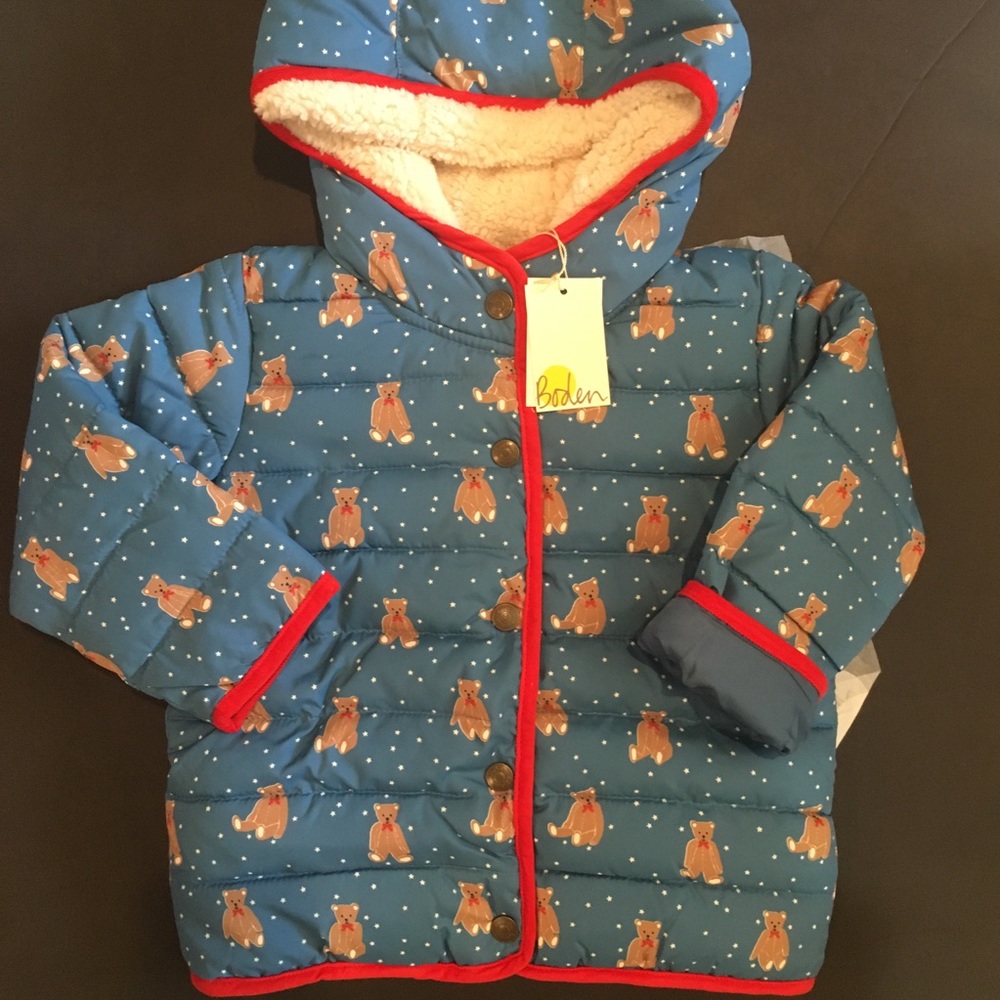Mini Boden Bear Jacket